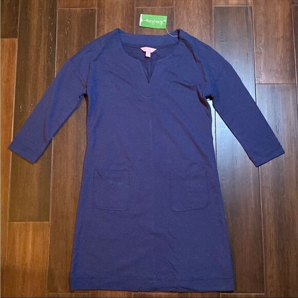 Lilly Pulitzer True Navy Dress - Picture 1 of 6